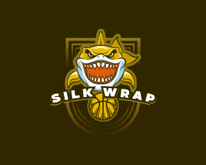 Basketball Varsity Shark logo design