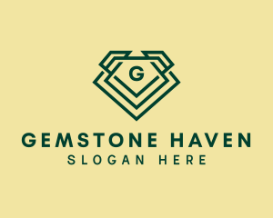 Diamond Gem Jeweler logo design