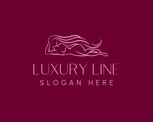 Luxury Woman Hair logo design