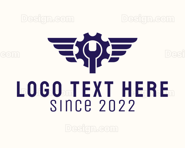 Industrial Mechanic Handyman Logo