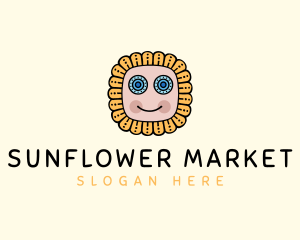 Sunflower Rag Doll  logo design