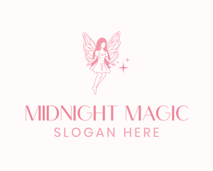 Pink Fairy Woman logo