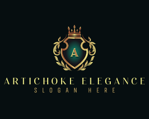 Elegant Royal Crown logo design