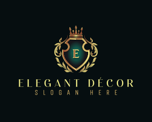 Elegant Royal Crown logo design