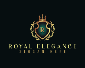 Elegant Royal Crown logo design