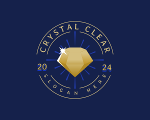 Jewelry Crystal Diamond logo design