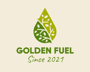 Green Organic Oil  logo