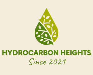 Green Organic Oil  logo