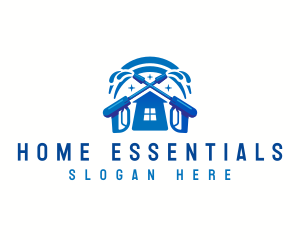 Home Pressure Washer logo design