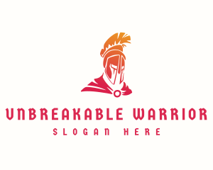 Spartan Warrior Soldier logo design