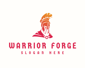 Spartan Warrior Soldier logo