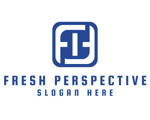Modern Generic Letter F logo