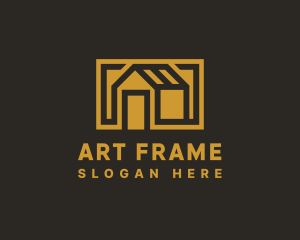 Urban Home Frame logo design