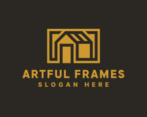 Urban Home Frame logo design