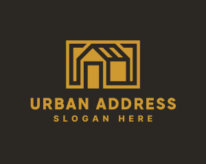 Urban Home Frame logo design