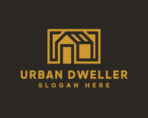 Urban Home Frame logo design