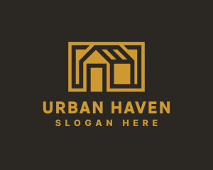 Urban Home Frame logo design