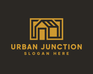 Urban Home Frame logo design