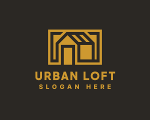 Urban Home Frame logo design