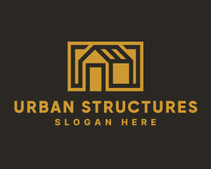 Urban Home Frame logo design