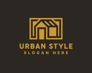 Urban Home Frame logo design