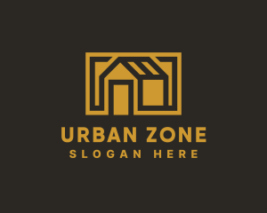 Urban Home Frame logo design