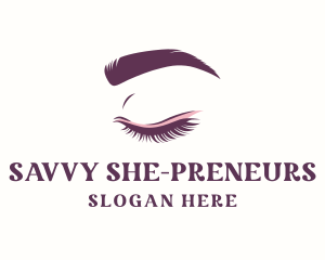 Eyelash Brows Clinic logo design