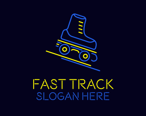 Neon Skate Track logo
