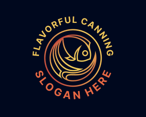 Fish Marine Aquarium logo design