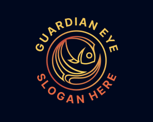 Fish Marine Aquarium logo design