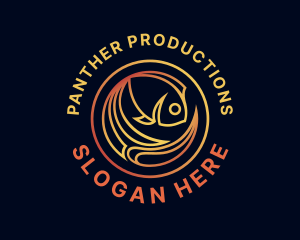 Fish Marine Aquarium logo design