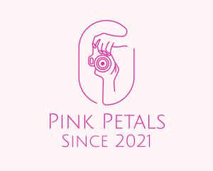 Pink Camera Photographer logo