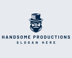 Beard Hat Gentleman logo