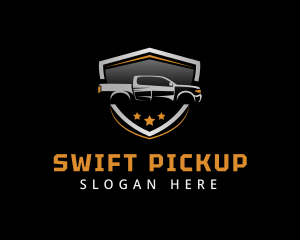 Pickup Automobile Badge logo