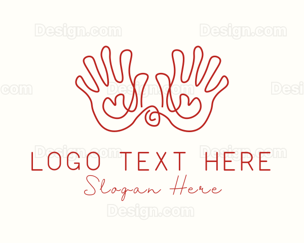 Hand Drawing Sketch Logo