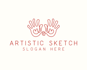 Hand Drawing Sketch logo