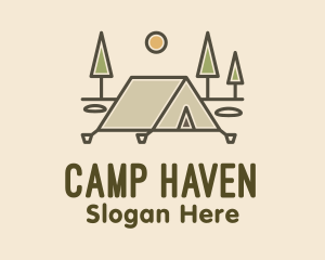 Tent Outdoor Camping  logo