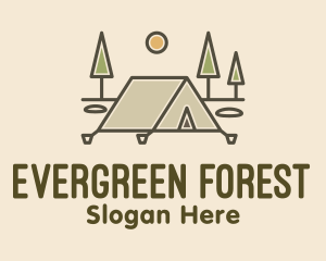 Tent Outdoor Camping  logo