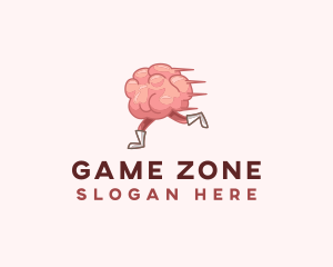 Psychology Running Brain logo