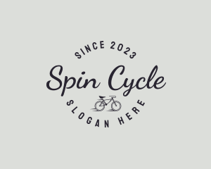 Modern Bicycle Business logo design