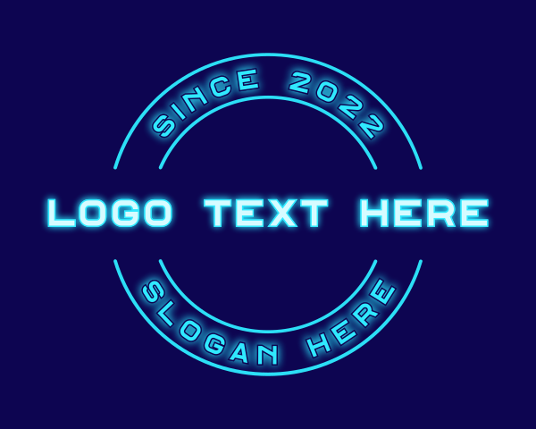 Cyberspace logo example 1