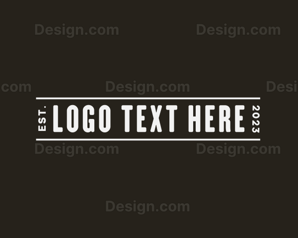 Generic Clothing Brand Logo