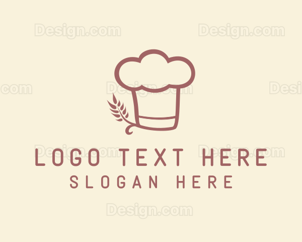 Baking Hat Restaurant Logo