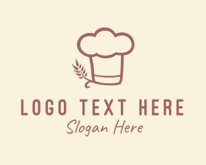Baking Hat Restaurant  logo design