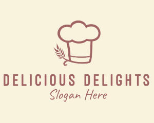 Baking Hat Restaurant  logo design