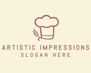 Baking Hat Restaurant  logo design