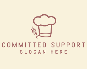 Baking Hat Restaurant  logo design