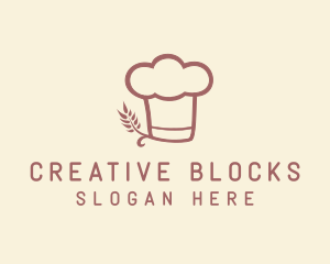 Baking Hat Restaurant  logo design