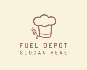 Baking Hat Restaurant  logo design