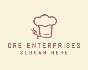 Baking Hat Restaurant  logo design